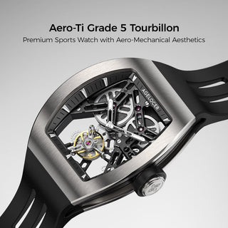 AGELOCER Aero Ti Grade 5 Tourbillon Watch