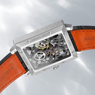AGELOCER Codex Series Herren-Skelett-Automatik-Mechanikuhren
