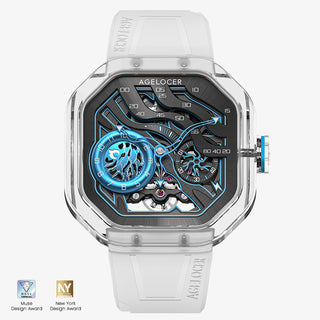 AGELOCER Original Volcano Series Automatic Mechanical Watch Crystal Case