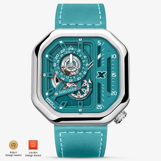 AGELOCER Original Racing Series Skeleton Mechanical Watch Women