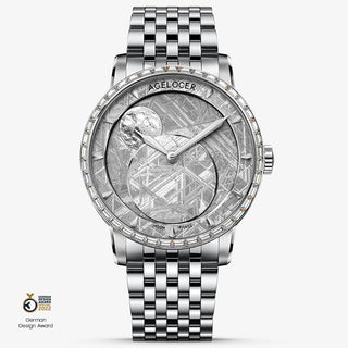 AGELOCER Astronomer Rare Space Meteorite Moon Phase Watch