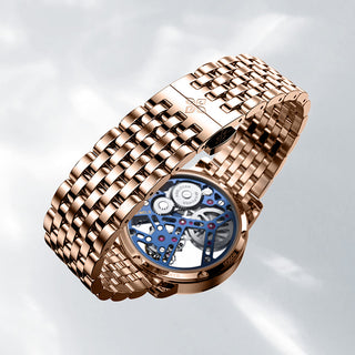 AGELOCER Original Free-sprung  Flying Tourbillon Mechanical Watch Steel