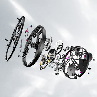 AGELOCER Limited Edition "Ice Never Melts" Free-sprung Crystal Tourbillon Watch