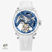 Sapphire Blue-White Rubber